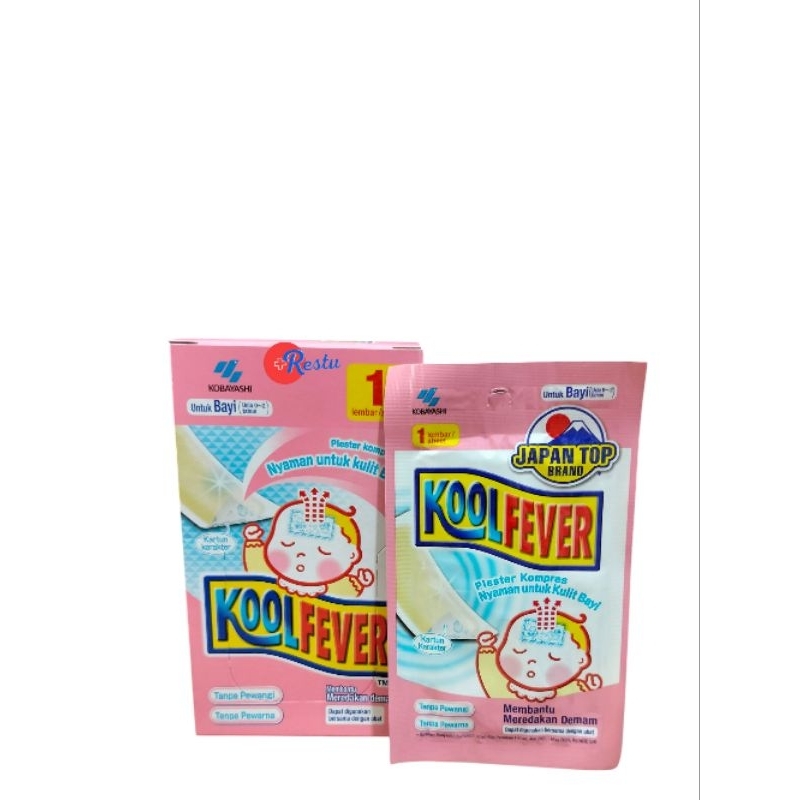 Jual Kool Fever Box-Plester Kompres Penurun Panas Byebye Demam ...