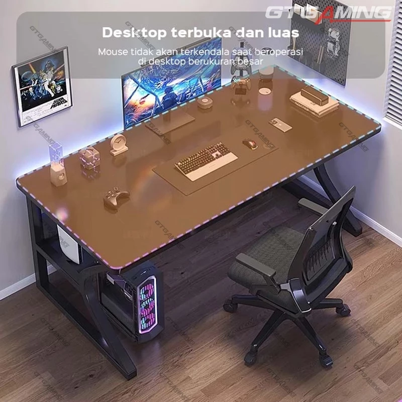 Foto 6 GTGAMING Meja Komputer Meja Gaming Minimalis Modern Meja Laptop Meja Belajar Meja kantor | 011