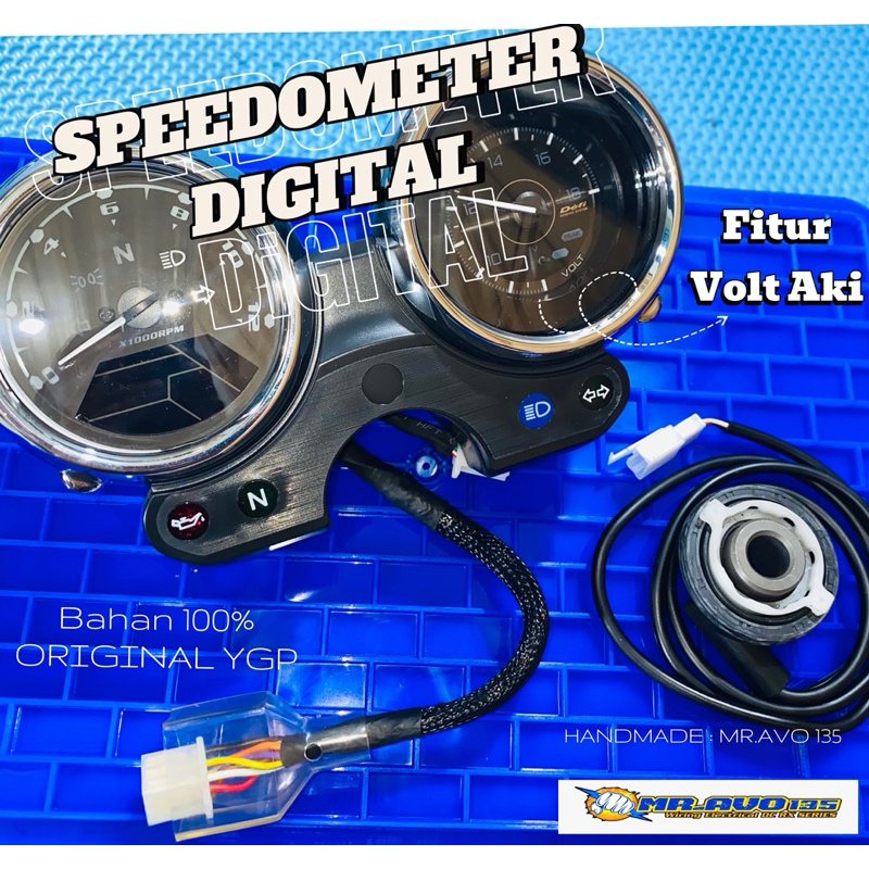 Jual Spidometer Rxking Pnp Rxz Rxk Speedometer Spedo Bulat Spido Rx ...