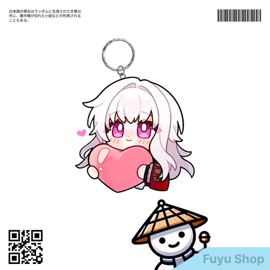 Jual Keychain Clara Honkai Star Rail UV Printing Laser Cut Pinggir ...