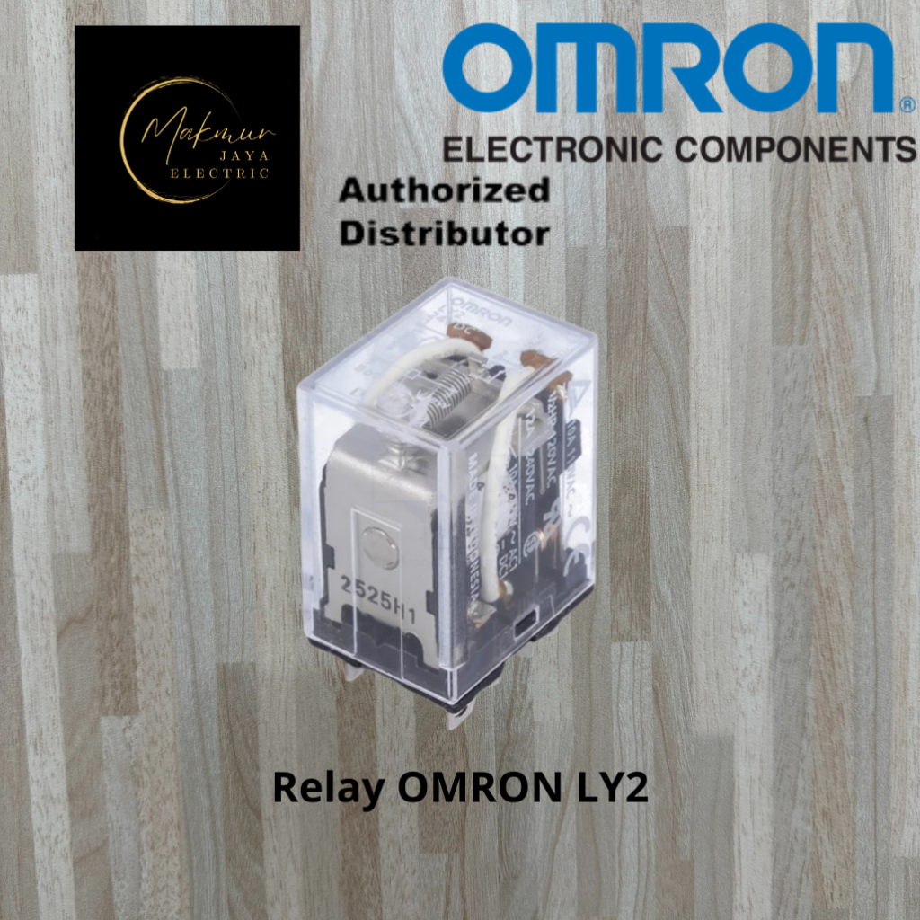 Jual Relay OMRON LY2 220V AC | Relay 8 Pin 8 Kaki DPDT Coil 220VAC ...