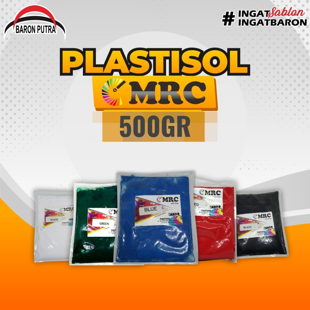 Jual PLASTISOL PROCESS MRC 500GR (YELLOW, BLACK, CYAN, MAGENTA ...