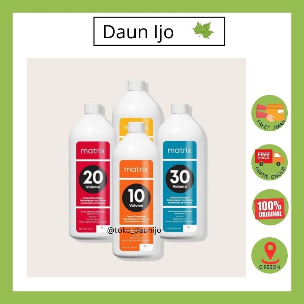Jual Matrix Cream Developer Oxydant / Peroxide 1000ml | Shopee Indonesia