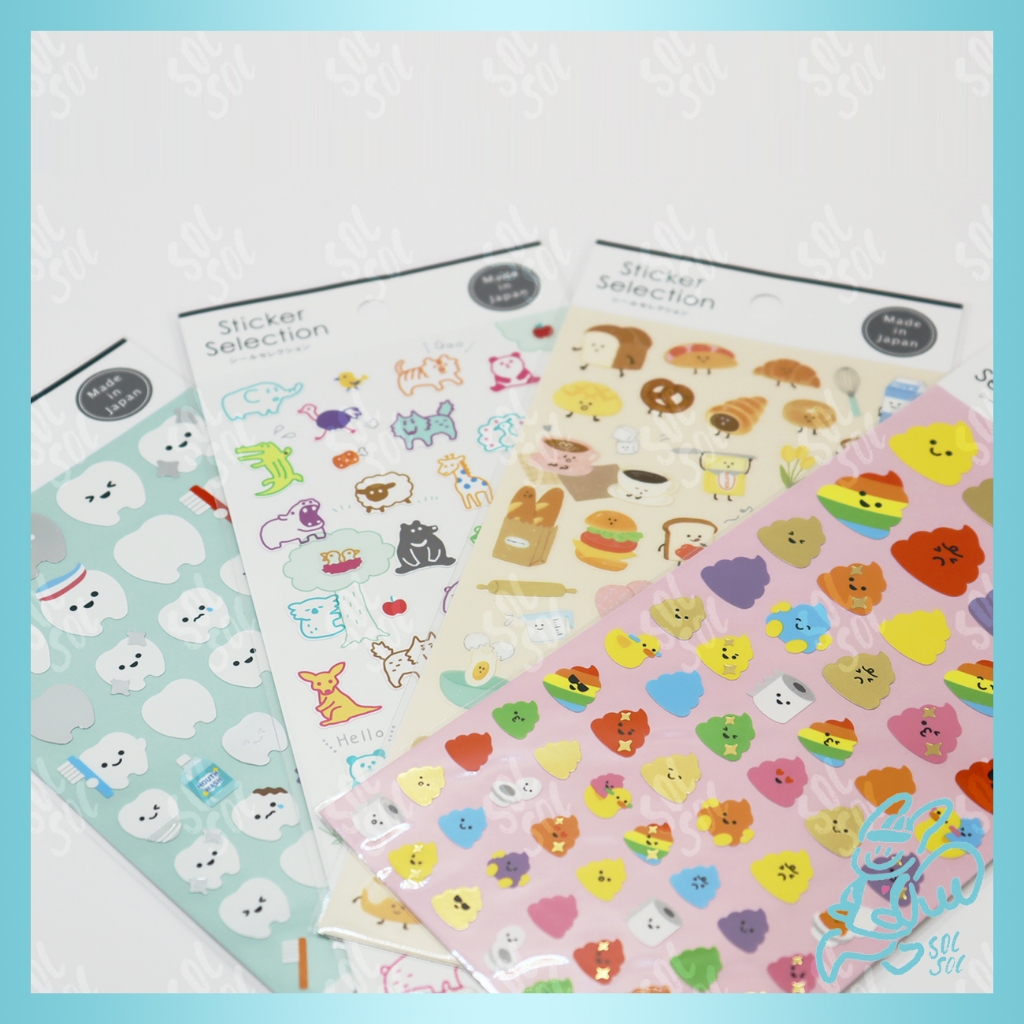 Jual [Original Japan] Sticker Japanese Logo, Deco Menu/ Katalog, Deco ...
