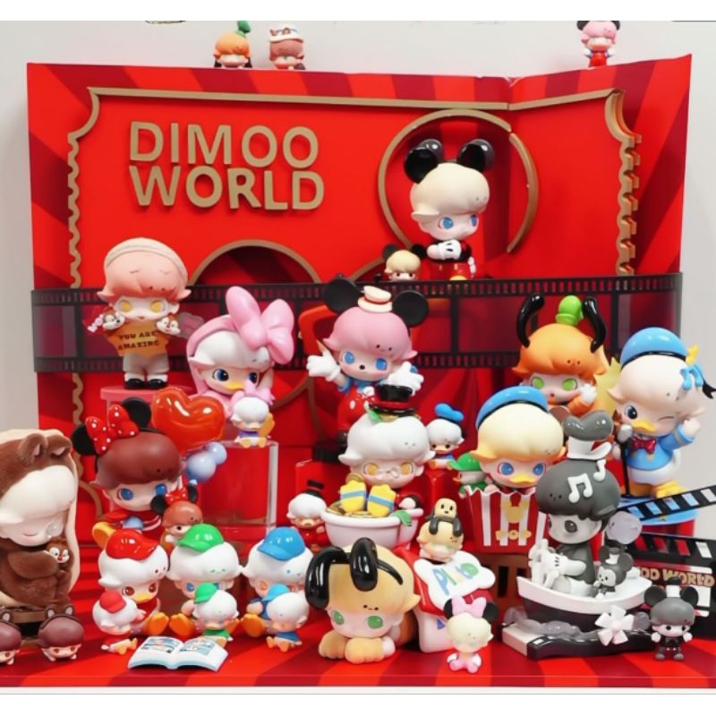 Jual DIMOO WORLD × DISNEY Series Figures Original Pop Mart | Shopee ...