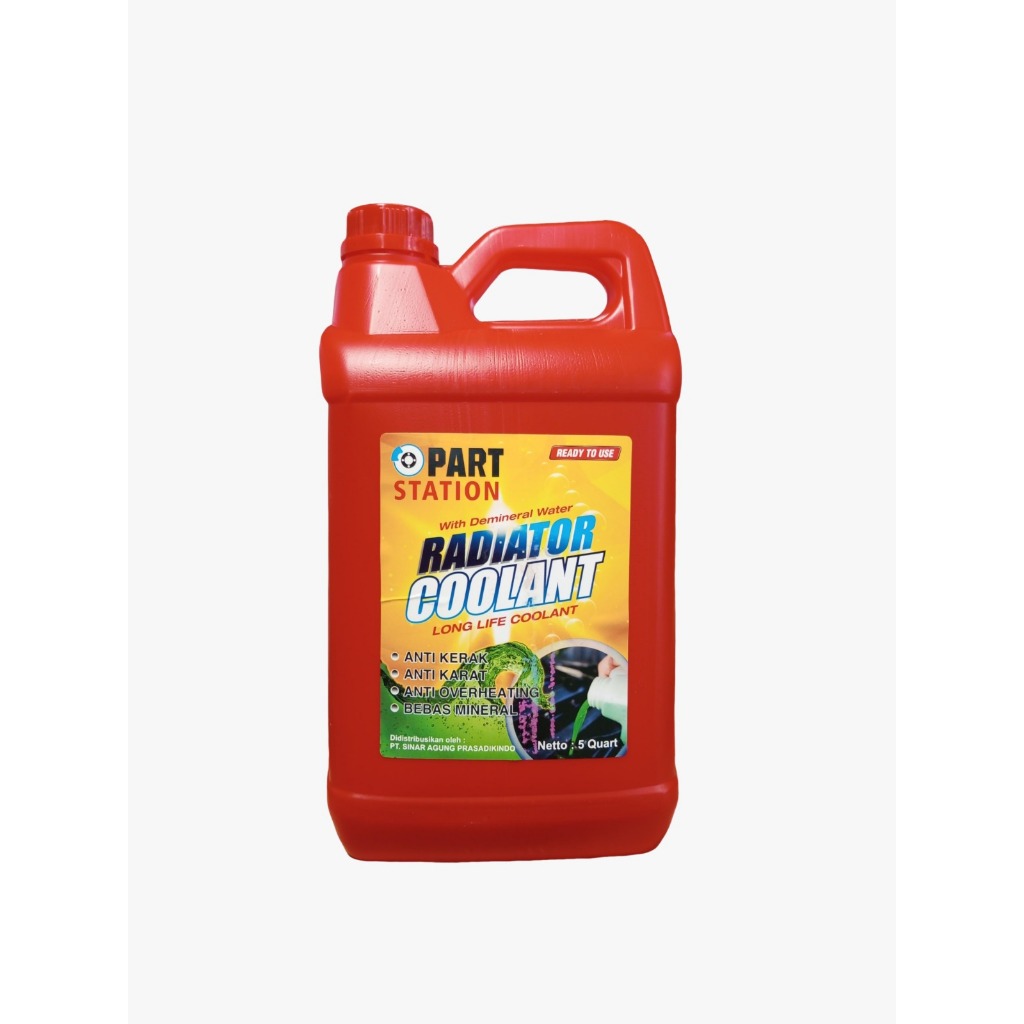 Jual RADIATOR COOLANT 5 LITER MERAH | Shopee Indonesia