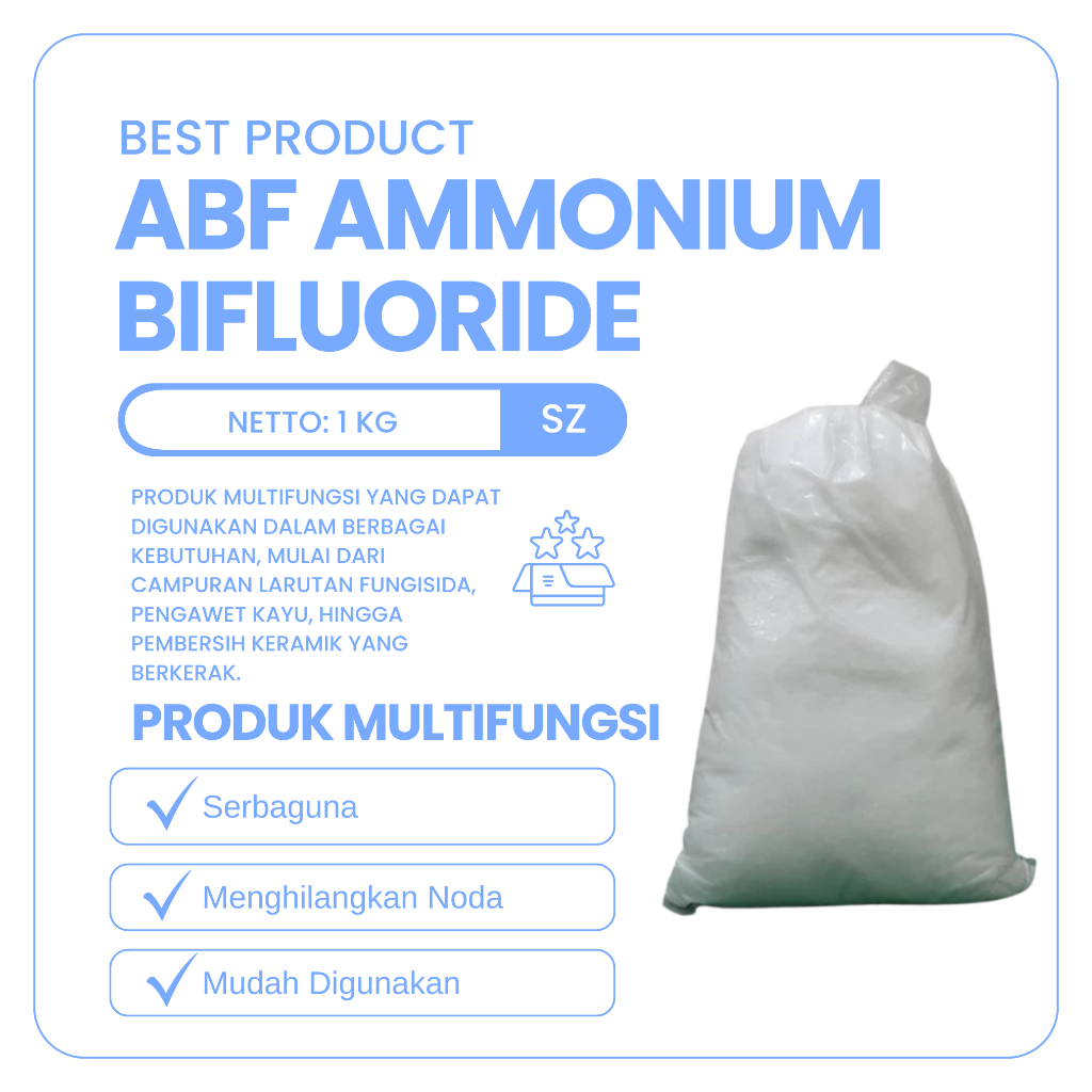Jual ABF Amonium Bifluoride 1kg | Shopee Indonesia