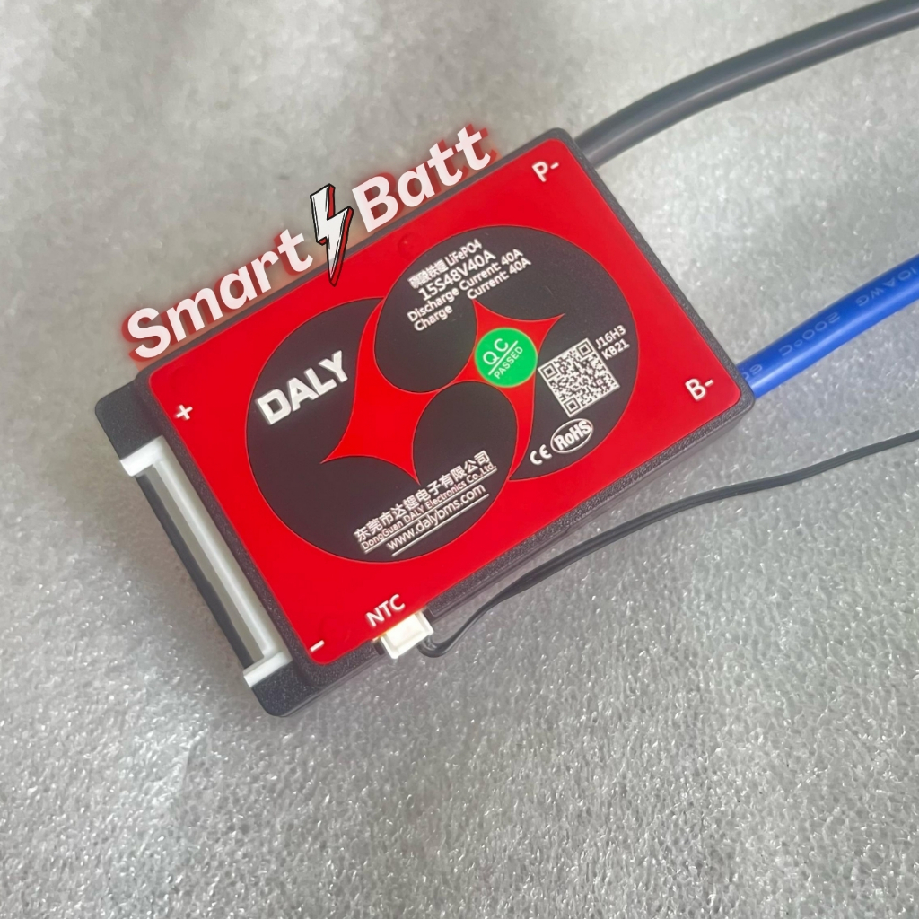 Jual Daly BMS LifePO4 15S 48V 40A Baterai Battery Management System ...