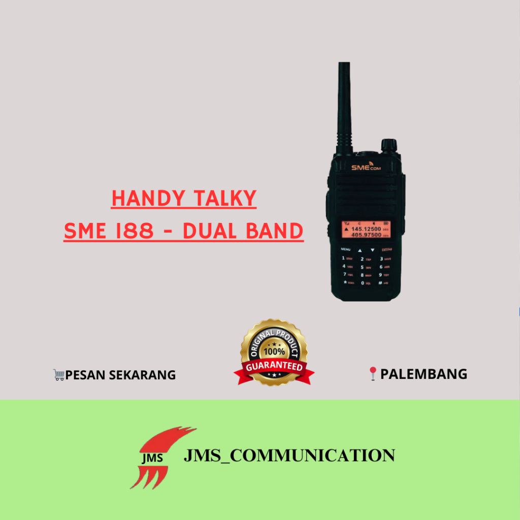Jual HT SME 188 Dual band VHF dan UHF | Shopee Indonesia