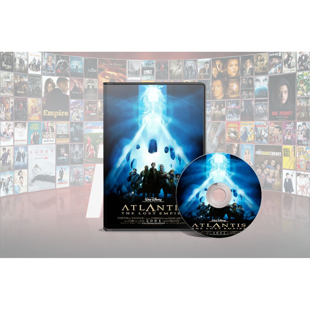 Jual DVD Film Animasi Atlantis The Lost Empire & Atlantis Milo's Return ...