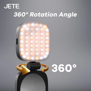 Ring Light Selfie Magsafe JETE RL2 For Smartphone HP LED Rechargeable Magnetik With 4 Light