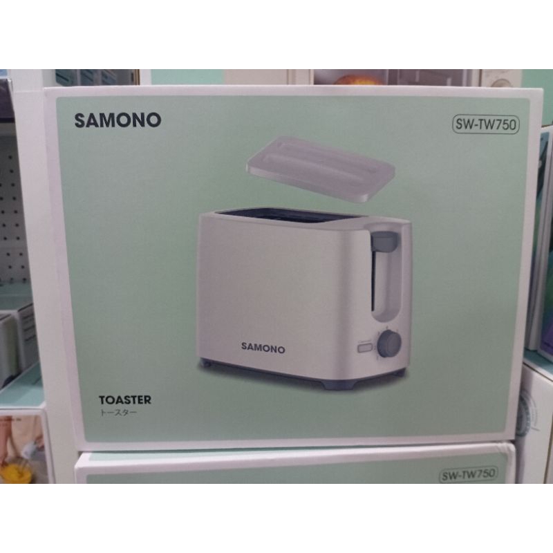 Jual SAMONO TOASTER PEMANGGANG ROTI LISTRIK SW TW750 | Shopee Indonesia