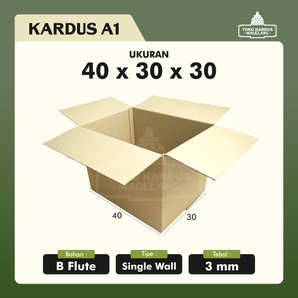 Jual Kardus Besar Jumbo – Karton Box Polos 40x30x30 Packing Pindahan ...