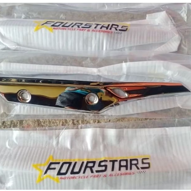 Jual Cover Knalpot Supra X 125 Fi Injeksi K41 Fourstars | Shopee Indonesia