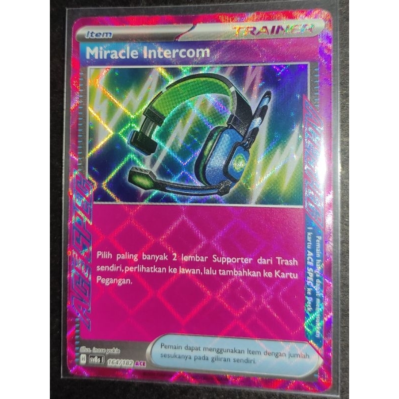 Jual Pokemon Indonesia - MIRACLE INTERCOM (ACE SPEC) | Shopee Indonesia