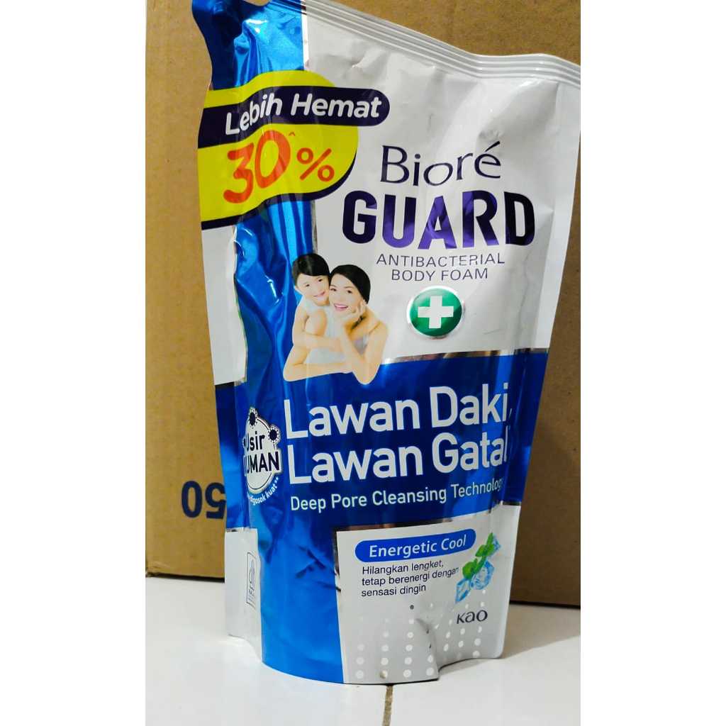 Jual BIORE GUARD ANTIBACTERIAL BODY FOAM 800ml (biru) | Shopee Indonesia