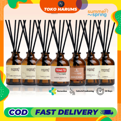 Jual Summerspring Reed Diffuser 40ml – Pengharum Ruangan Tahan Lama ...