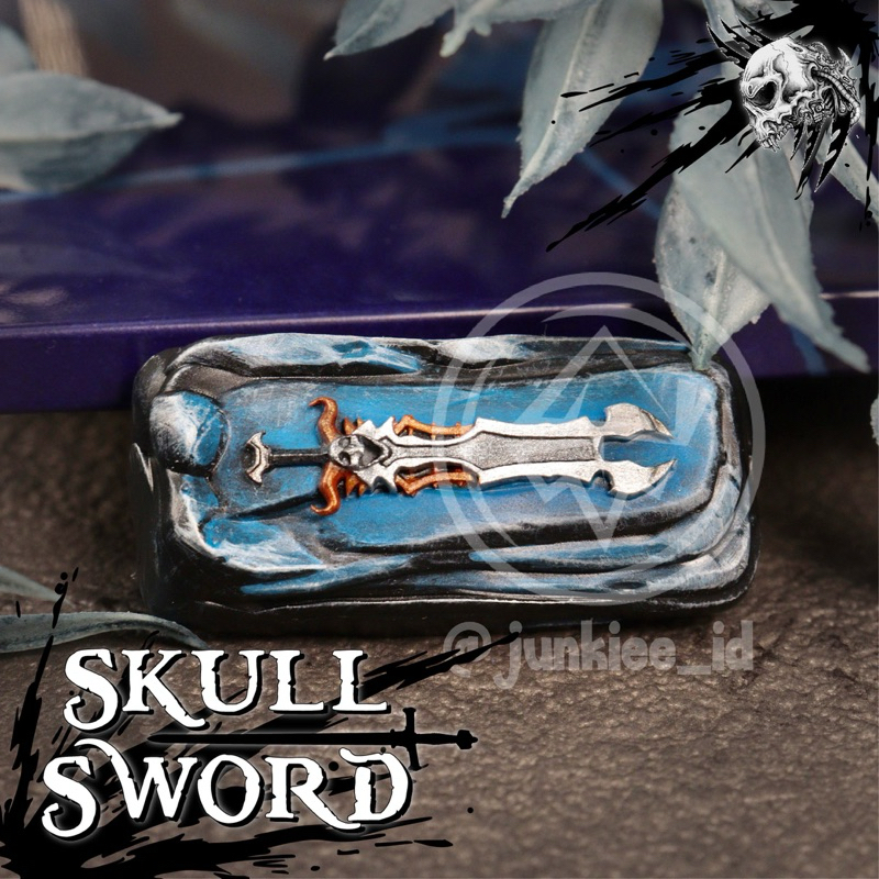 Jual Skull sword artisan keycaps for SHIFT ENTER mods artisan keycap ...