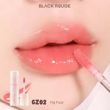 BLACK ROUGE Lip Gloss KOREA Chewy Lip Glaze High Shine Jelly Texture Volume High Glow Glaze