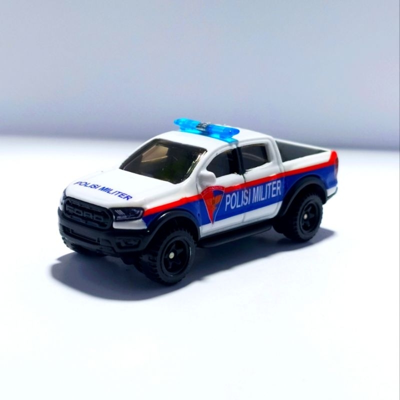 Jual DIECAST SKALA 1/64 HOTWHEELS FORD RANGER RAPTOR CUSTOM POLISI ...