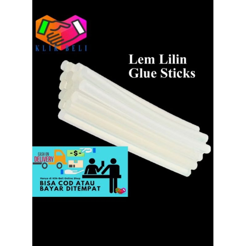 Jual Lem Lilin Glue Gun Sticks Isi Stik Refill Stick Lem Tembak ...