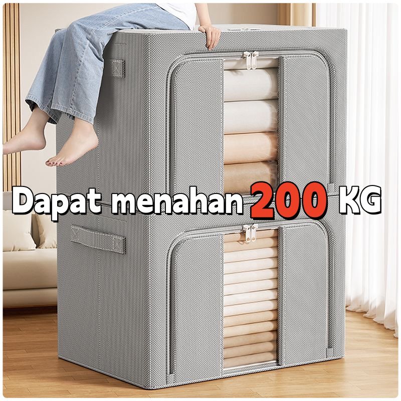 Jual 【COD】Kain Oxford Kotak Penyimpanan Waterproofing Storage Box ...
