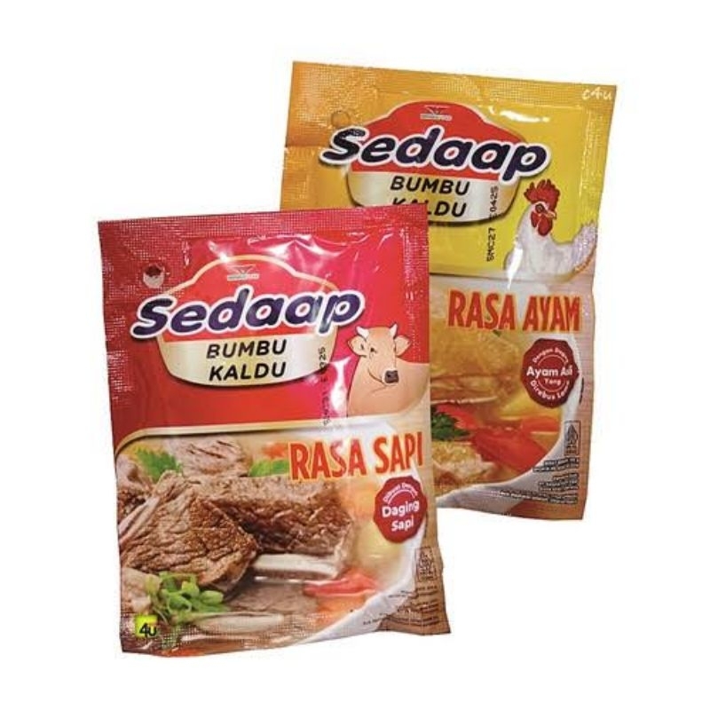 Jual SEDAAP BUMBU KALDU RASA SAPI | AYAM SACHET NETTO 250 GR | Shopee ...