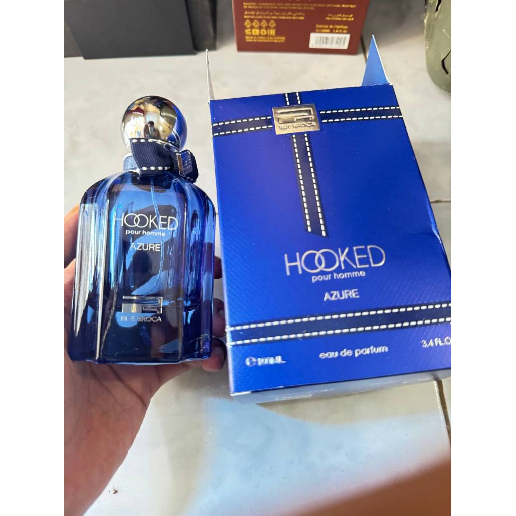 Jual Botol Parfum Kosong Hooked Azure Buat Koleksi | Shopee Indonesia