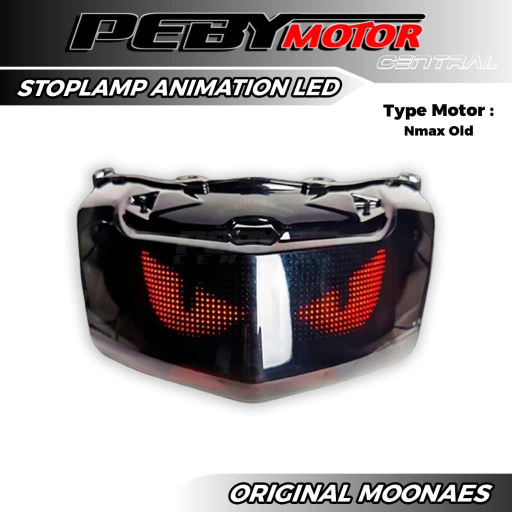 Jual MOONAES Animation LED Stoplamp Cocok Untuk Motor Yamaha Nmax Old ...