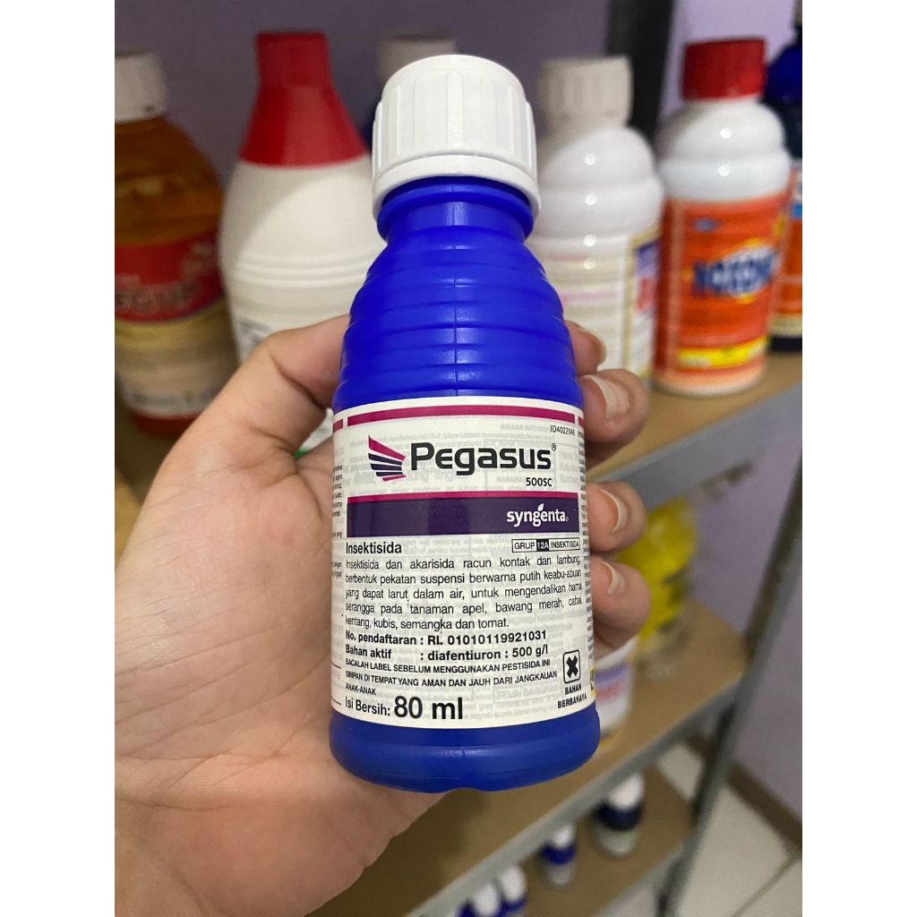 Jual Pegasus 500SC Akarisida Insektisida Pembasmi Hama Kemasan 80ml ...
