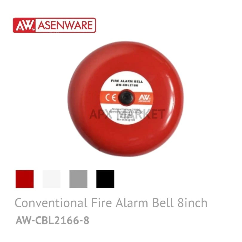 Jual Conventional Fire Bell Alarm Working 8Inch / Fire Alarm Bell ...