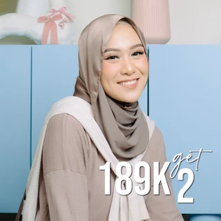 Lozy Hijab - 189K Get 2 Shadeera Silk Shawl (Pashmina Silk Lozy x Shadira)