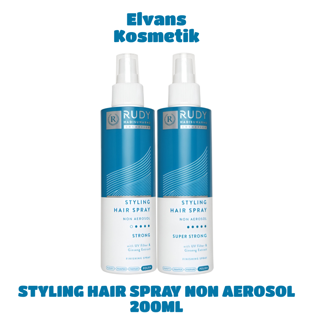 Jual RUDY HADISUWARNO Styling Hair Spray Non Aerosol 200ml | with UV ...