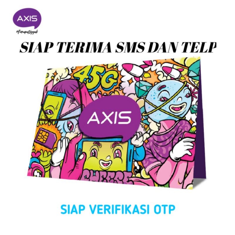 Jual kartu paket data provider axis kuota 3gb(exp 2028) (segel ...