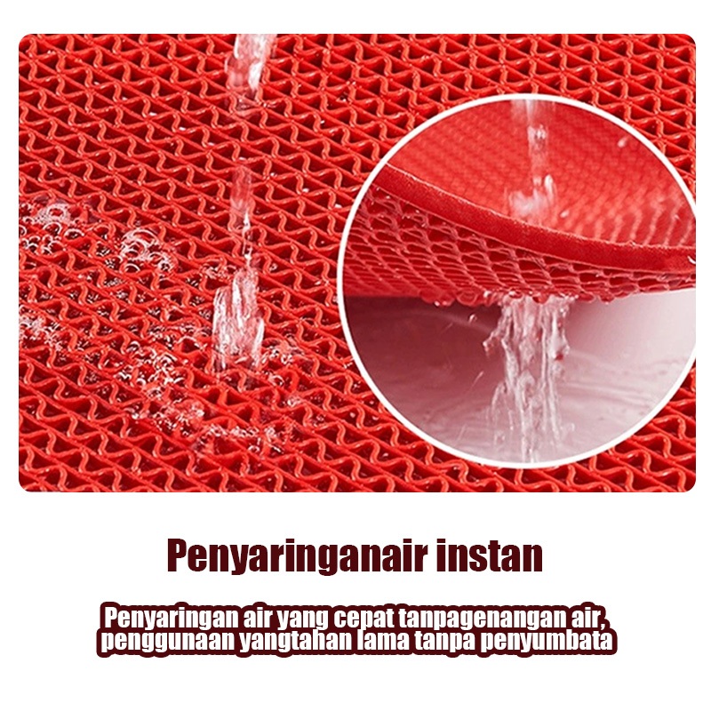 Jual Keset Lubang PVC Anti Slip Premium - Tahan Air & Jamur 5 Tahun ...