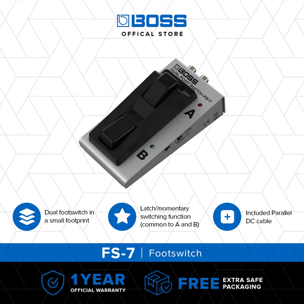 Jual BOSS FS-7 Dual Footswitch | Shopee Indonesia
