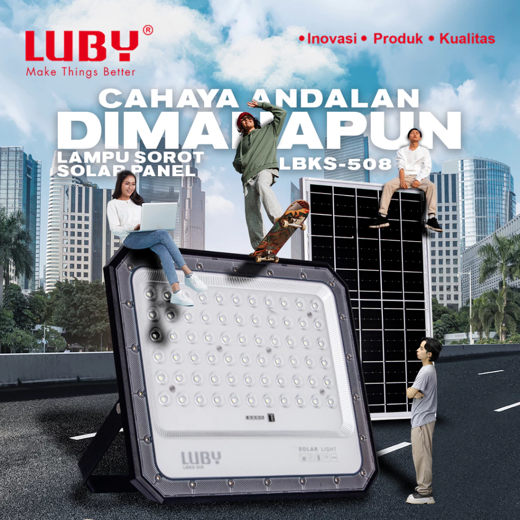 lampu sorot luby lbks 508 series