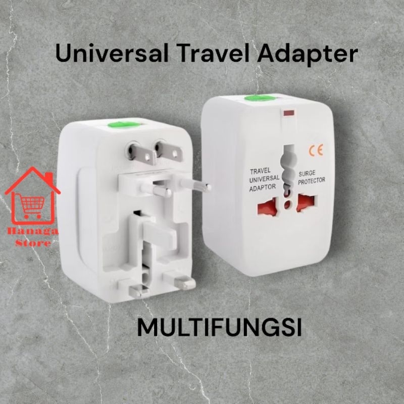 Jual Universal Travel Adapter/Colokan All in 1/Colokan Pelengkapan Haji ...