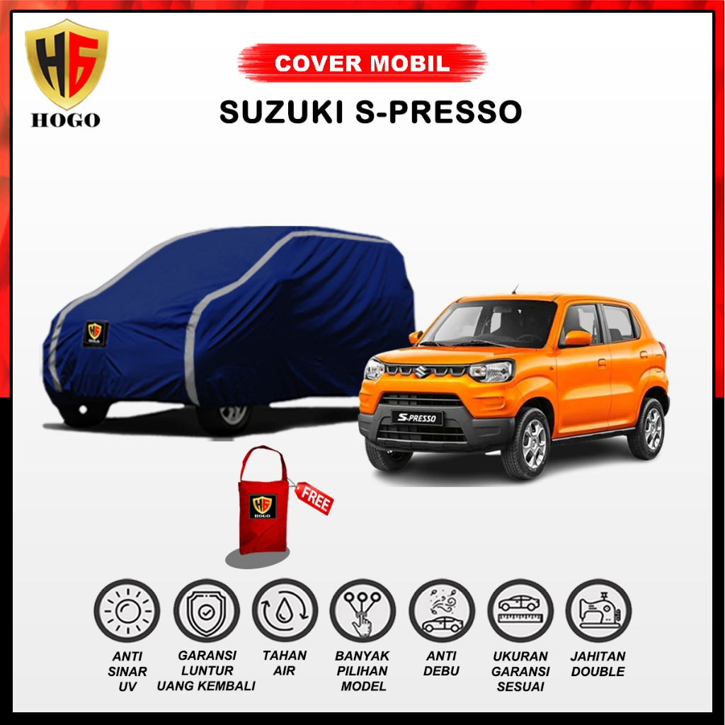 Jual Hogo Body Cover Sarung Mobil S-Presso Selimut Suzuki S Presso ...