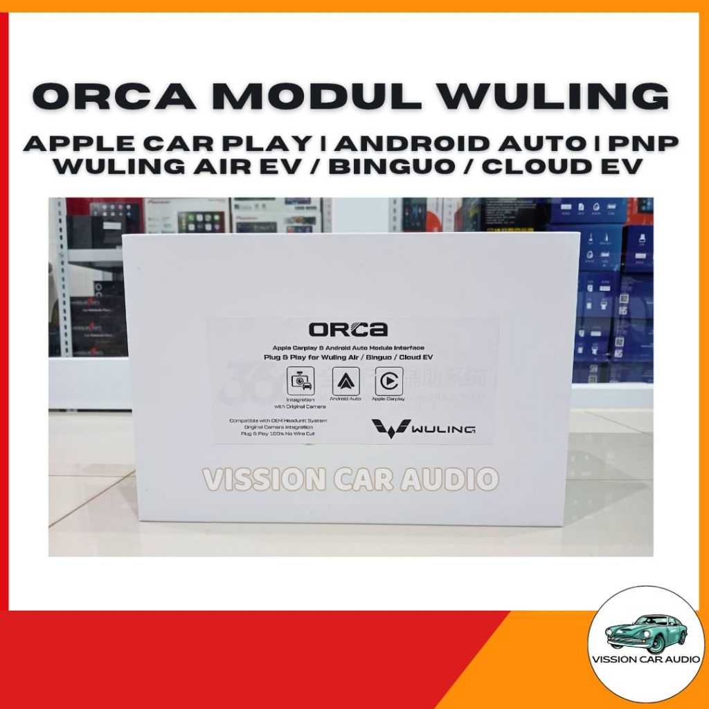 Jual Modul CarPlay Android Auto Orca Plug N Play Wuling Cloud EV ...