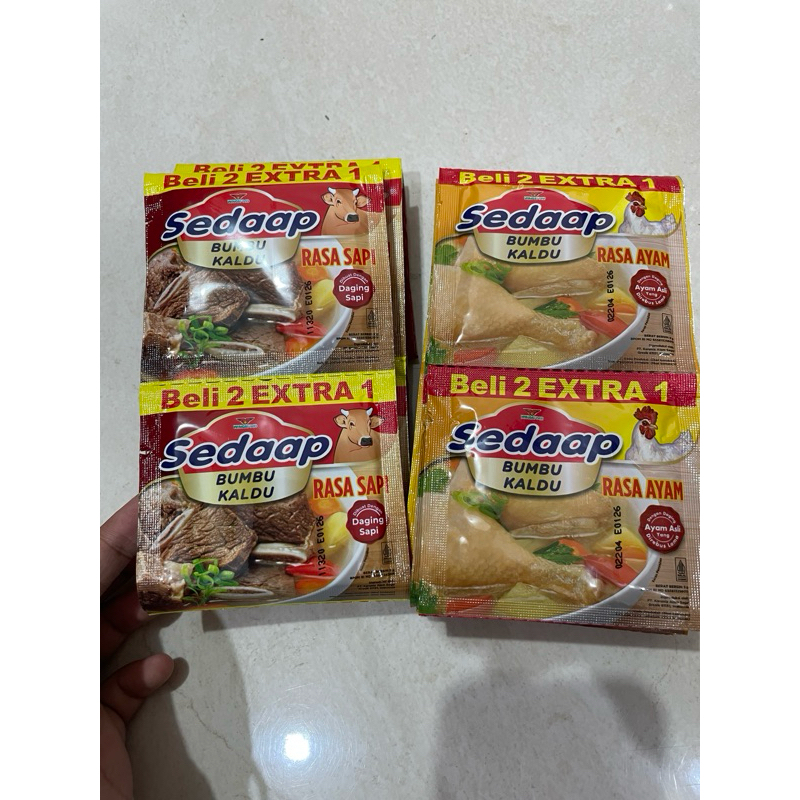 Jual 5 rtg[1 Rtg=18 saset] Sedaap bumbu kaldu-Sedaap kaldu rasa ayam ...