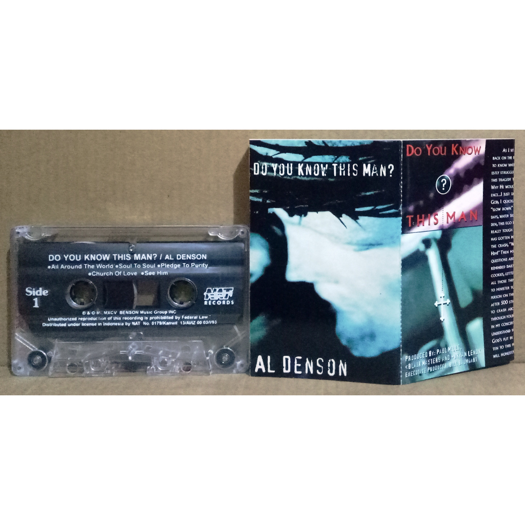 Jual AL DENSON - DO YOU KNOW THIS MAN - Kaset | Shopee Indonesia