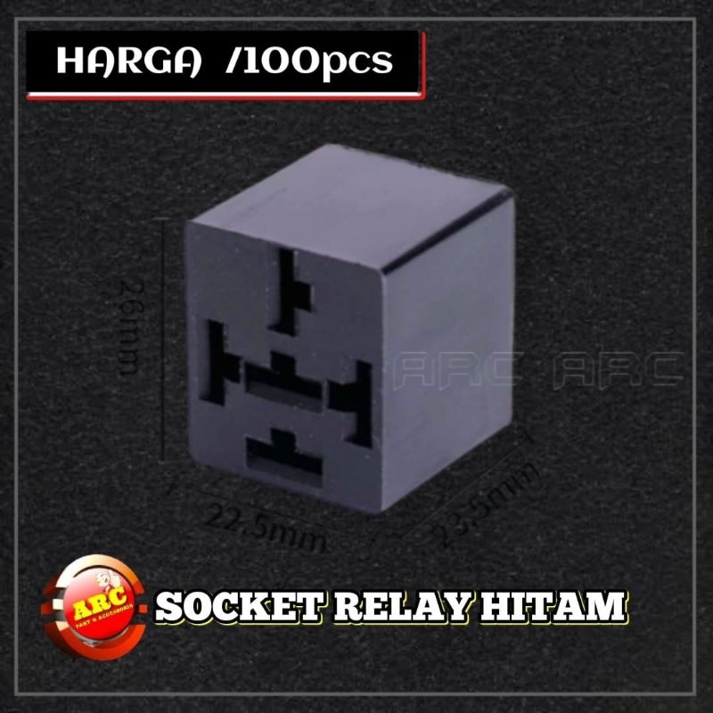 Jual Socket relay hitam 100pcs | Shopee Indonesia
