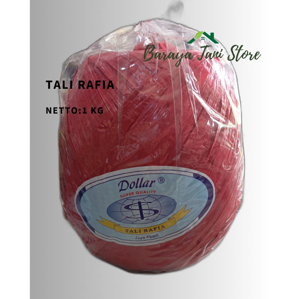 Jual TALI RAFIA 1 KG MERK DOLLAR WARNA RANDOM | Shopee Indonesia