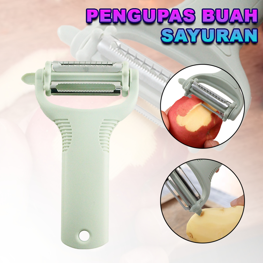 Jual Alat Pengupas Buah dan Sayur 3in1 Peeler Pengupas Kulit Buah