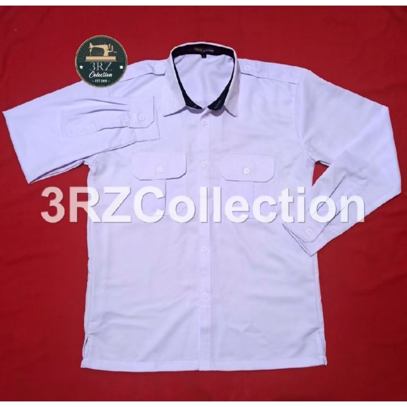 Jual Seragam Atasan PDH Putih Pria 3RZCollection | Shopee Indonesia