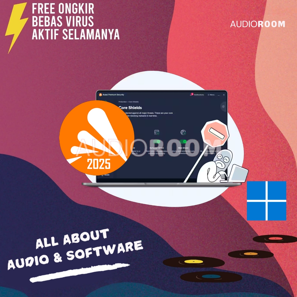Aplikasi Antivirus Avast Premium Security V25.3.61 ( Full Activated )