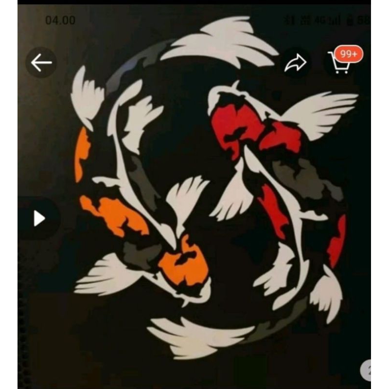 Jual STICKER IKAN STICKER HIAS AQUARIUM UKURAN 15CM | Shopee Indonesia