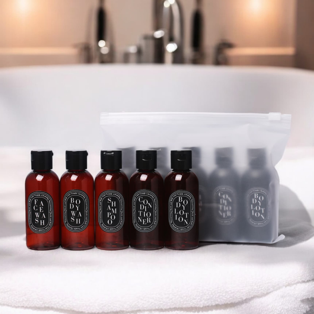 Jual Botol Fliptop DP 60 ml 1 SET 5 pcs untuk Sabun Cair , Shampoo ...