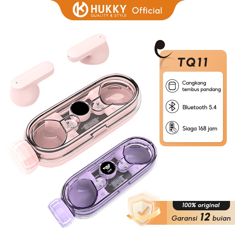Jual TNW TQ11 TWS Earphone Nirkabel Bluetooth 5.4 dengan Kontrol Sentuh ...